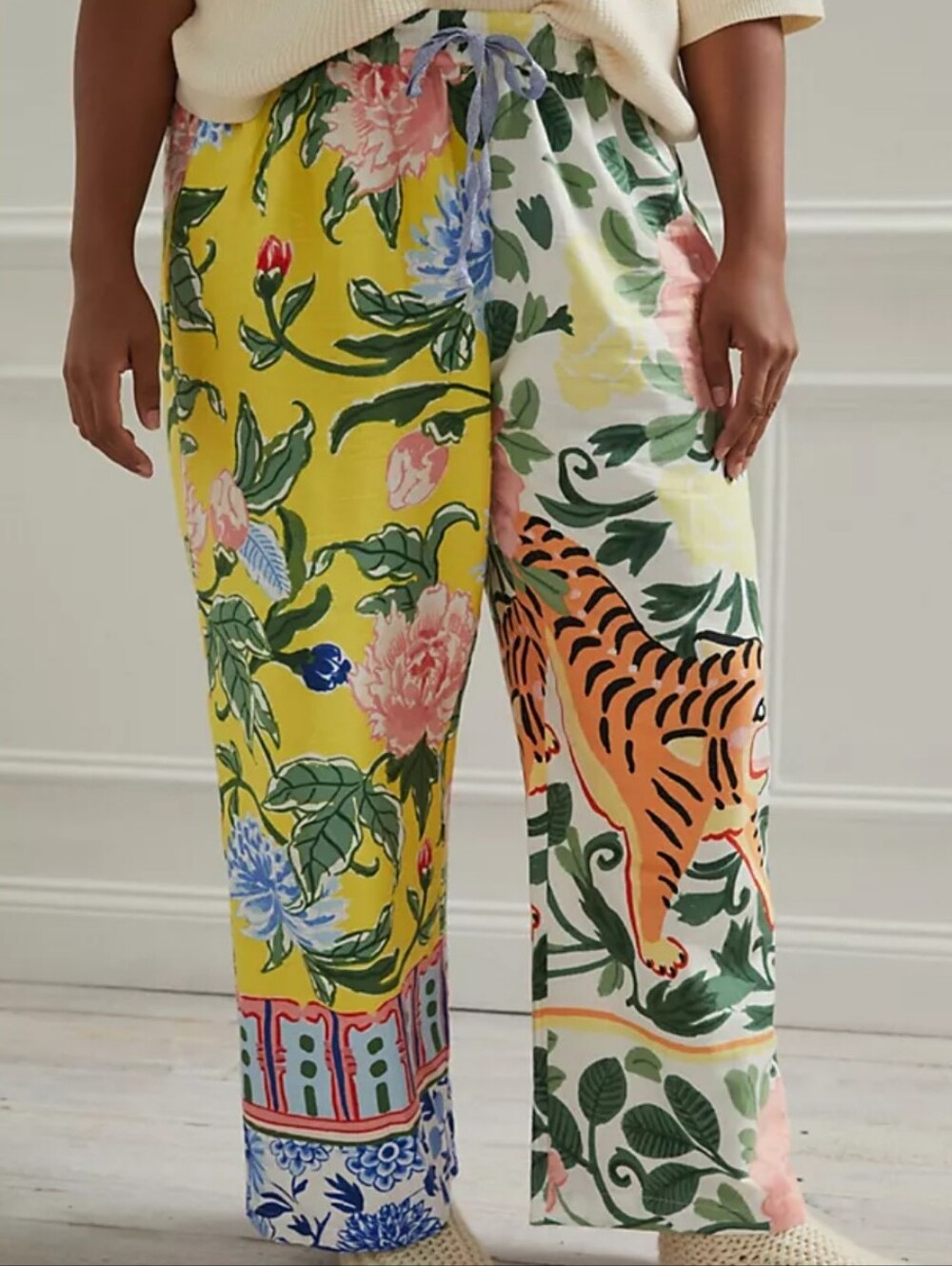 Anthropologie x Lil Sire Tigresa Flannel Sleep Pants